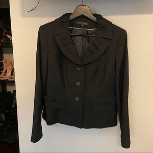Anne Klein Collared Black Blazer